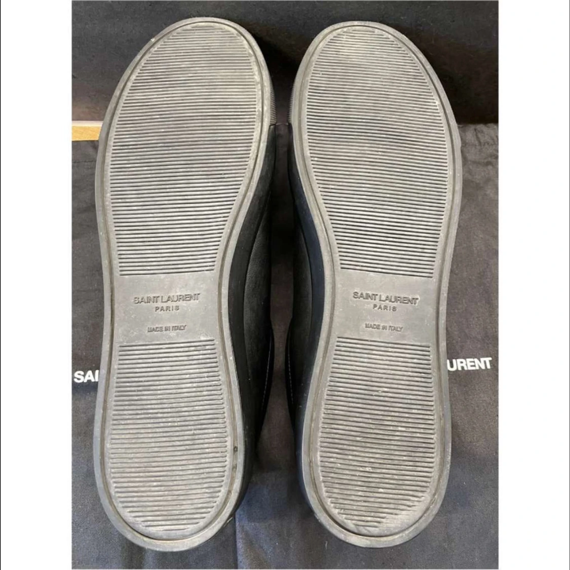 Svarta sneakers från Saint Laurent - 4