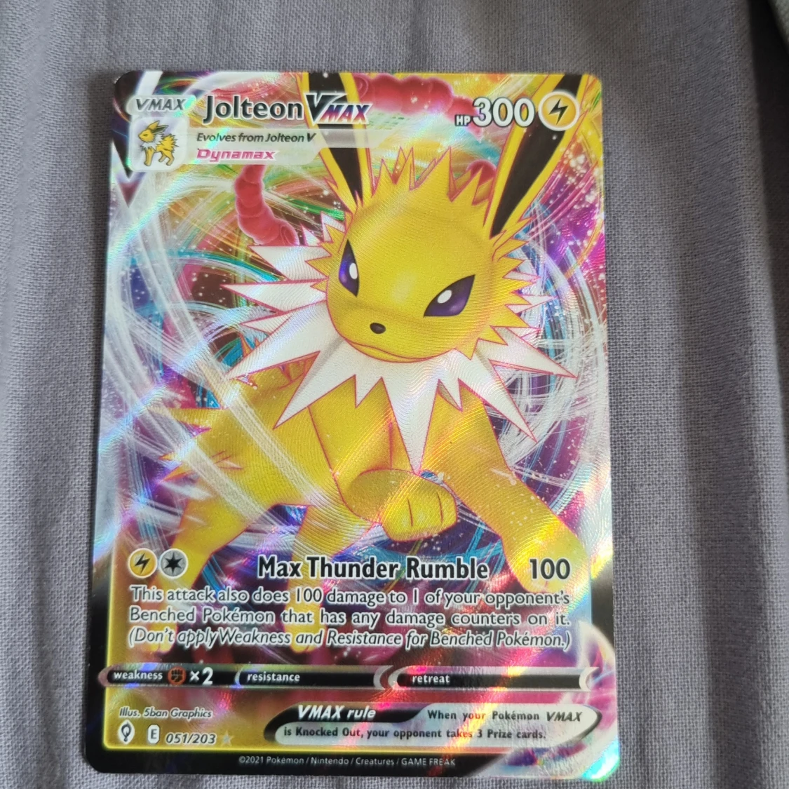 Pokémon VMAX Specialkort: Jolteon VMAX & Shadow Rider Calyrex VMAX