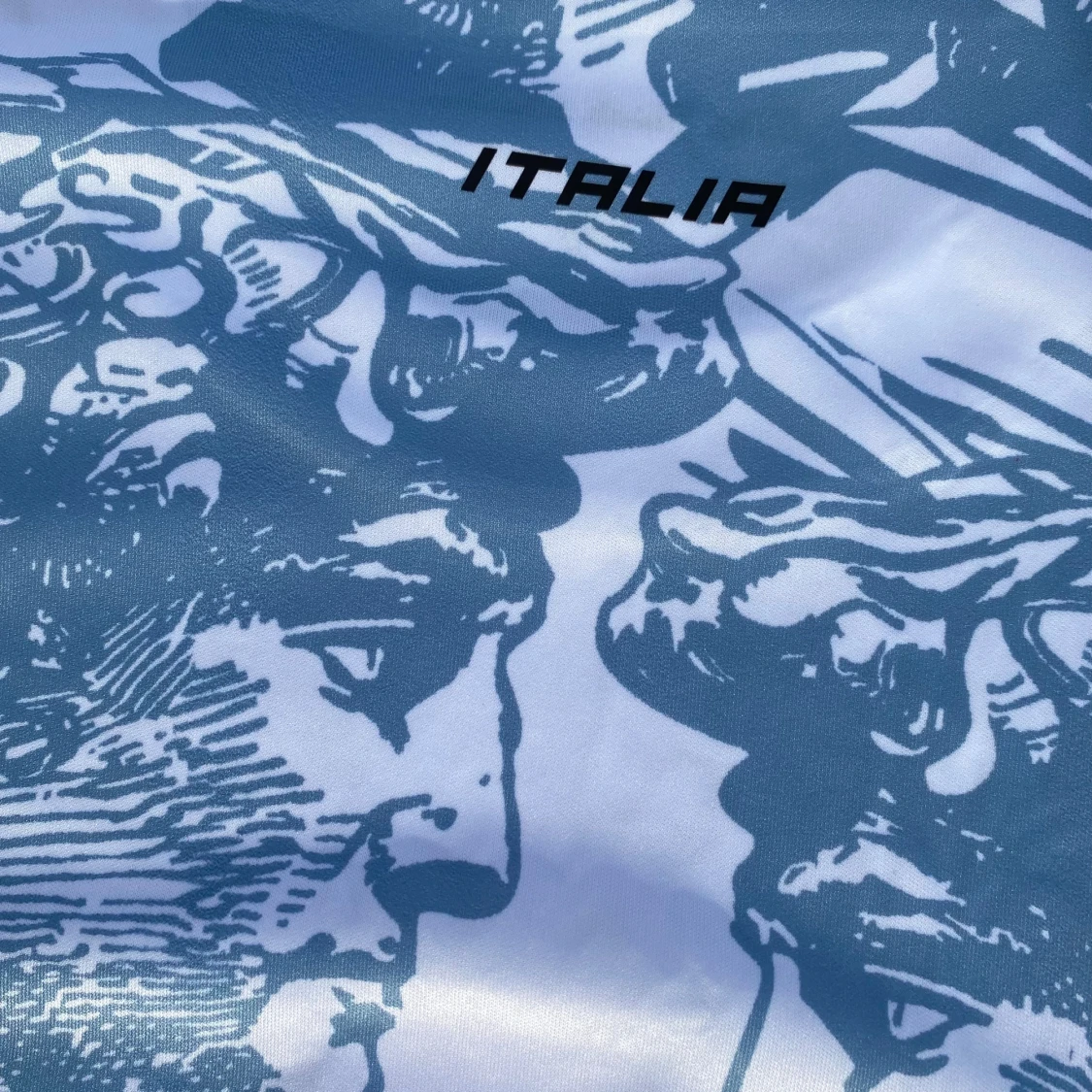 Italien Adidas fotbollströja M - 3