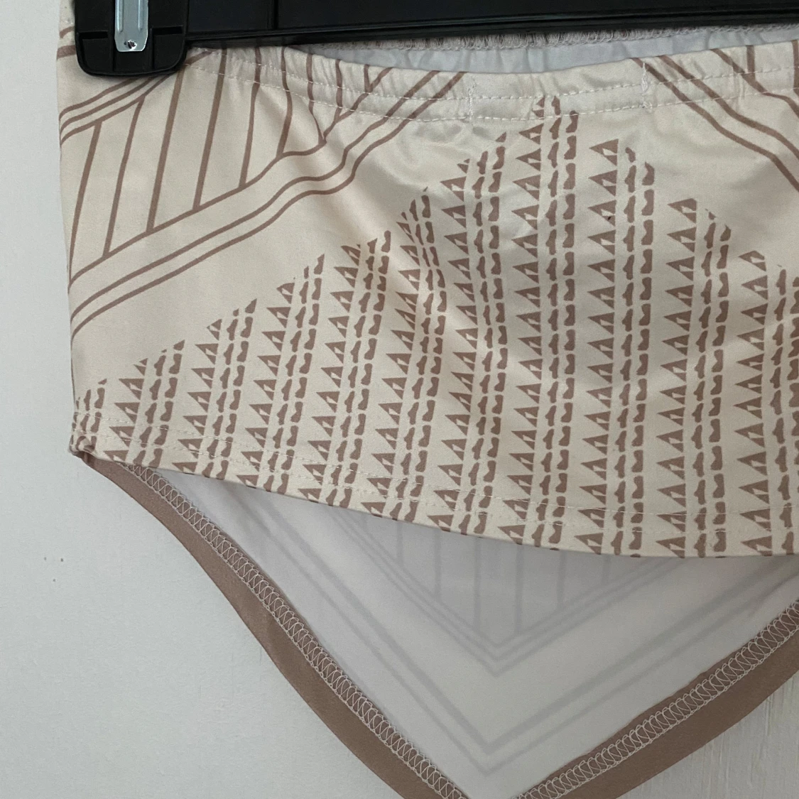 Beige mönstrad topp från SHEIN - 1