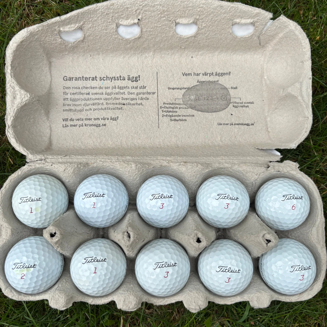 Titleist prov1x 10-pack 