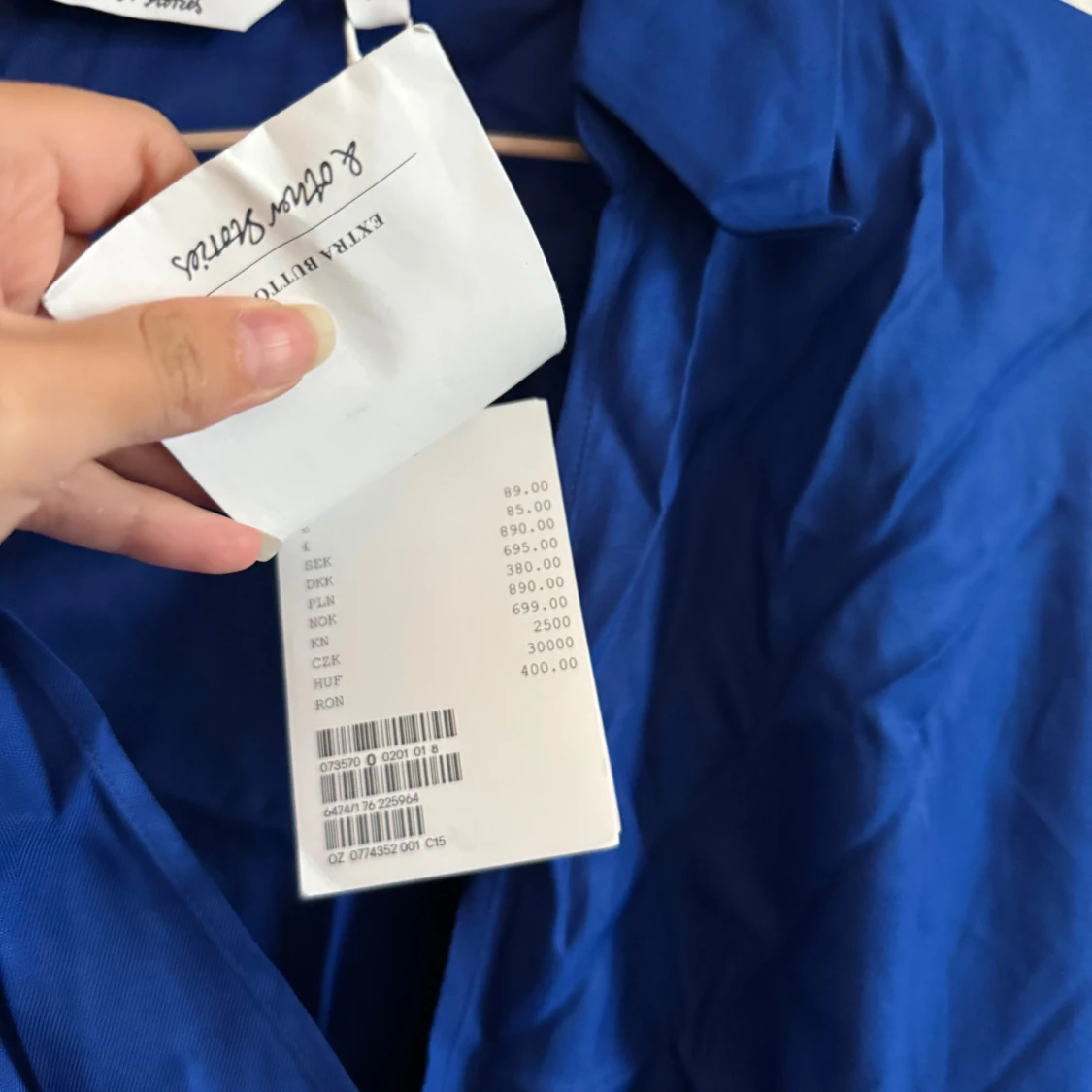 Blå långklänning från Extra Stories - 2