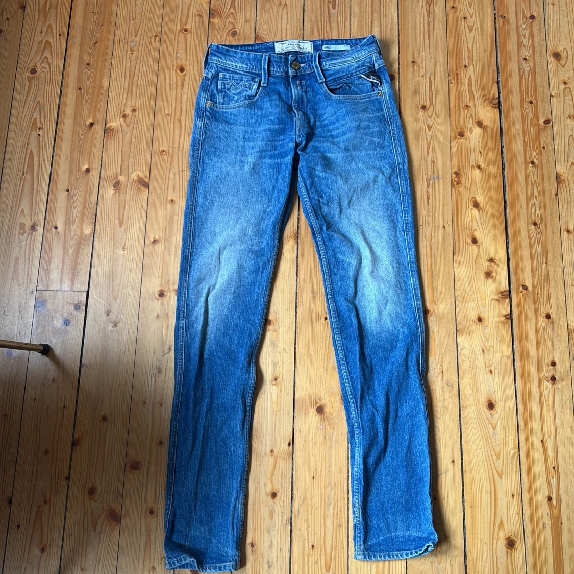 Replay Anbass blå slim jeans 27/32