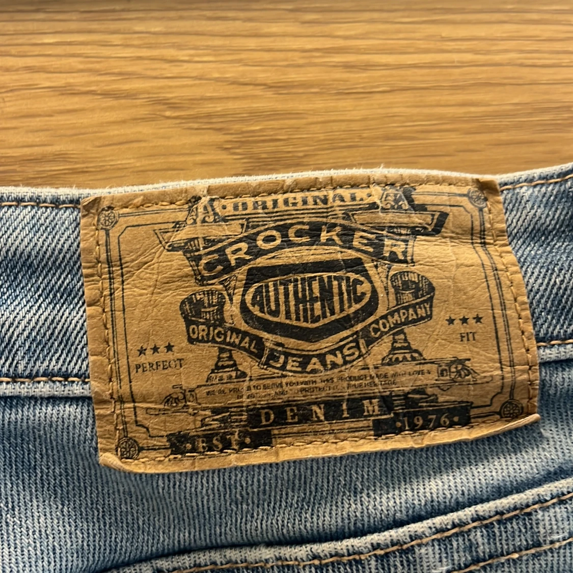 Blå jeansshorts från Crocker - 2