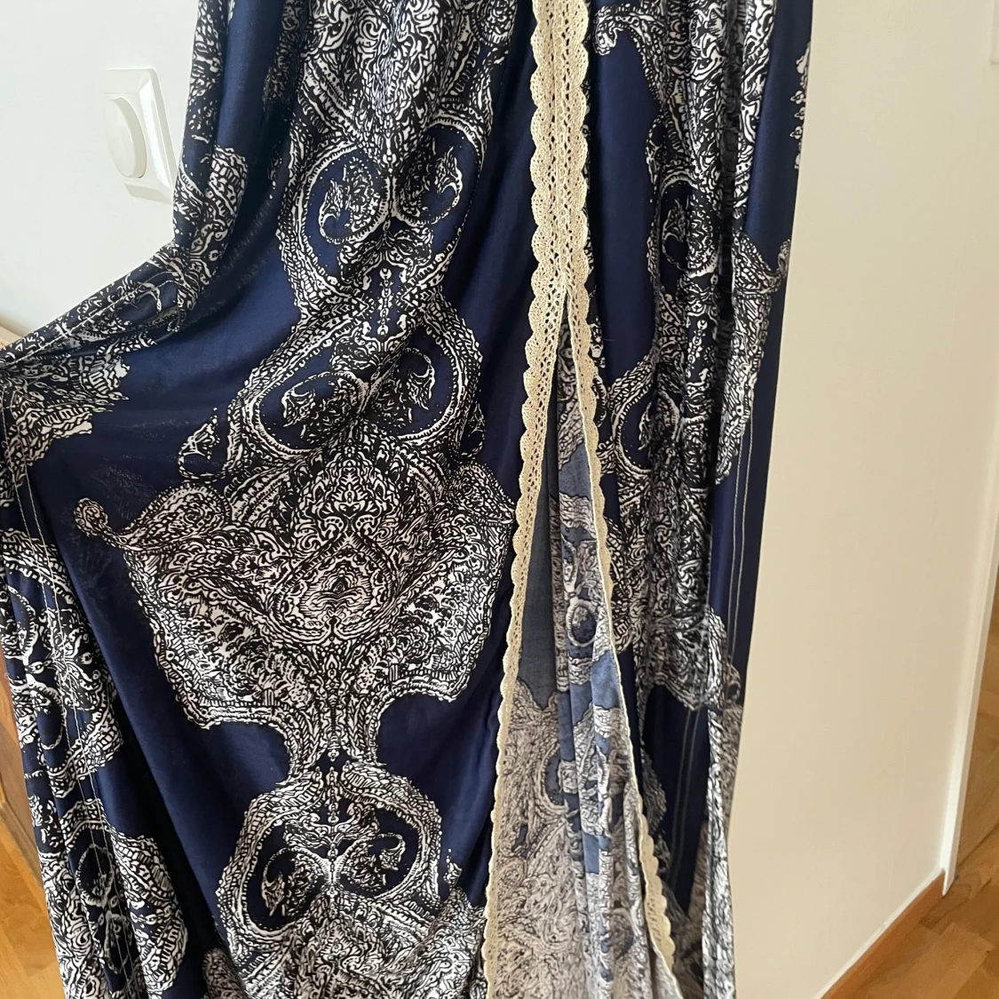 Marinblå långklänning - 1