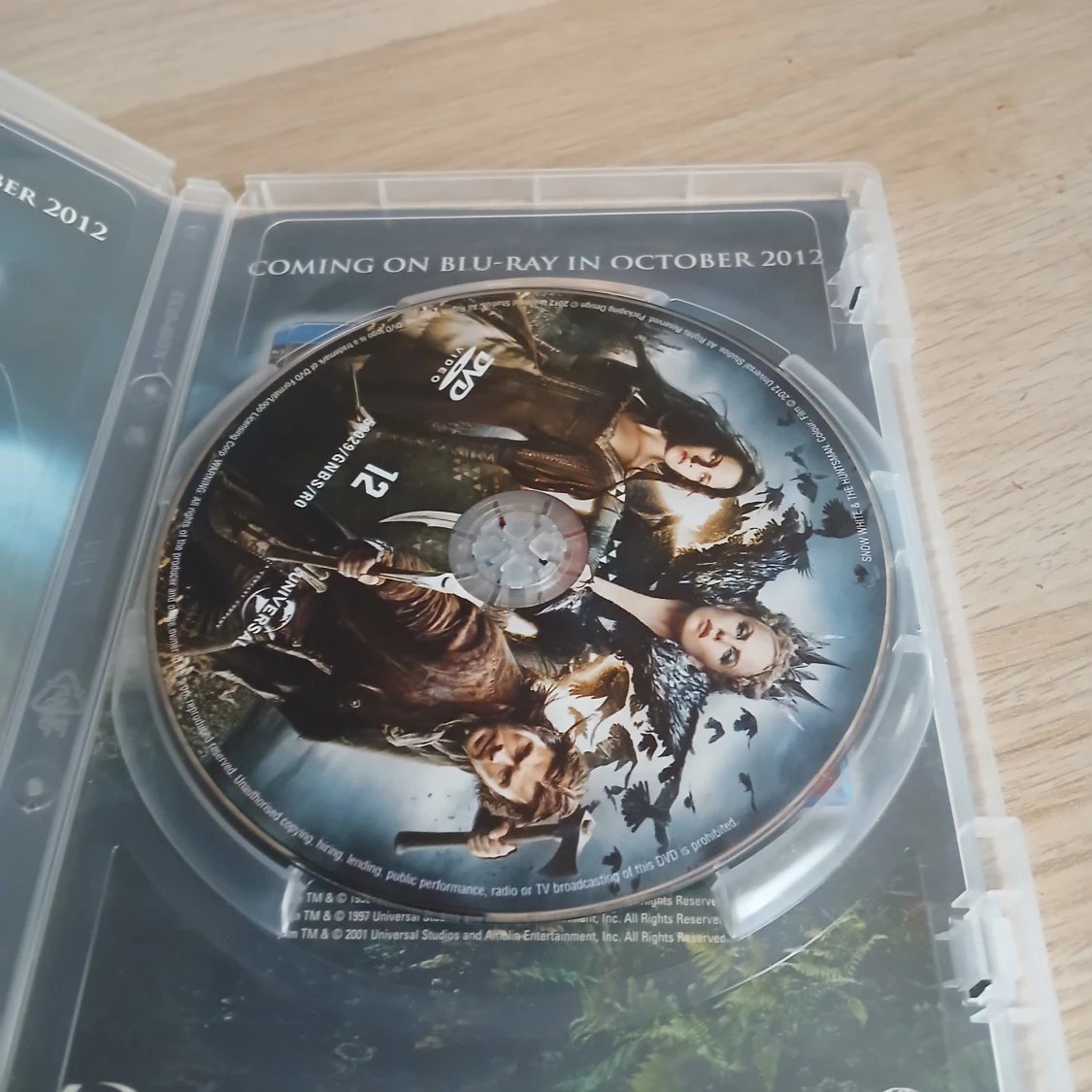 Snow White & the Huntsman dvd - 1