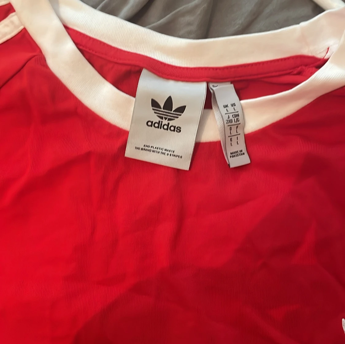 Röd Adidas långärmad-tshirt - 1