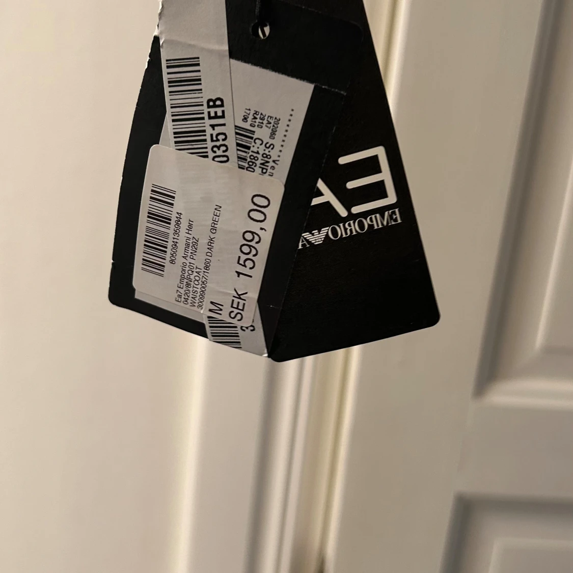 Mörkgrön dunväst från Emporio Armani - 3