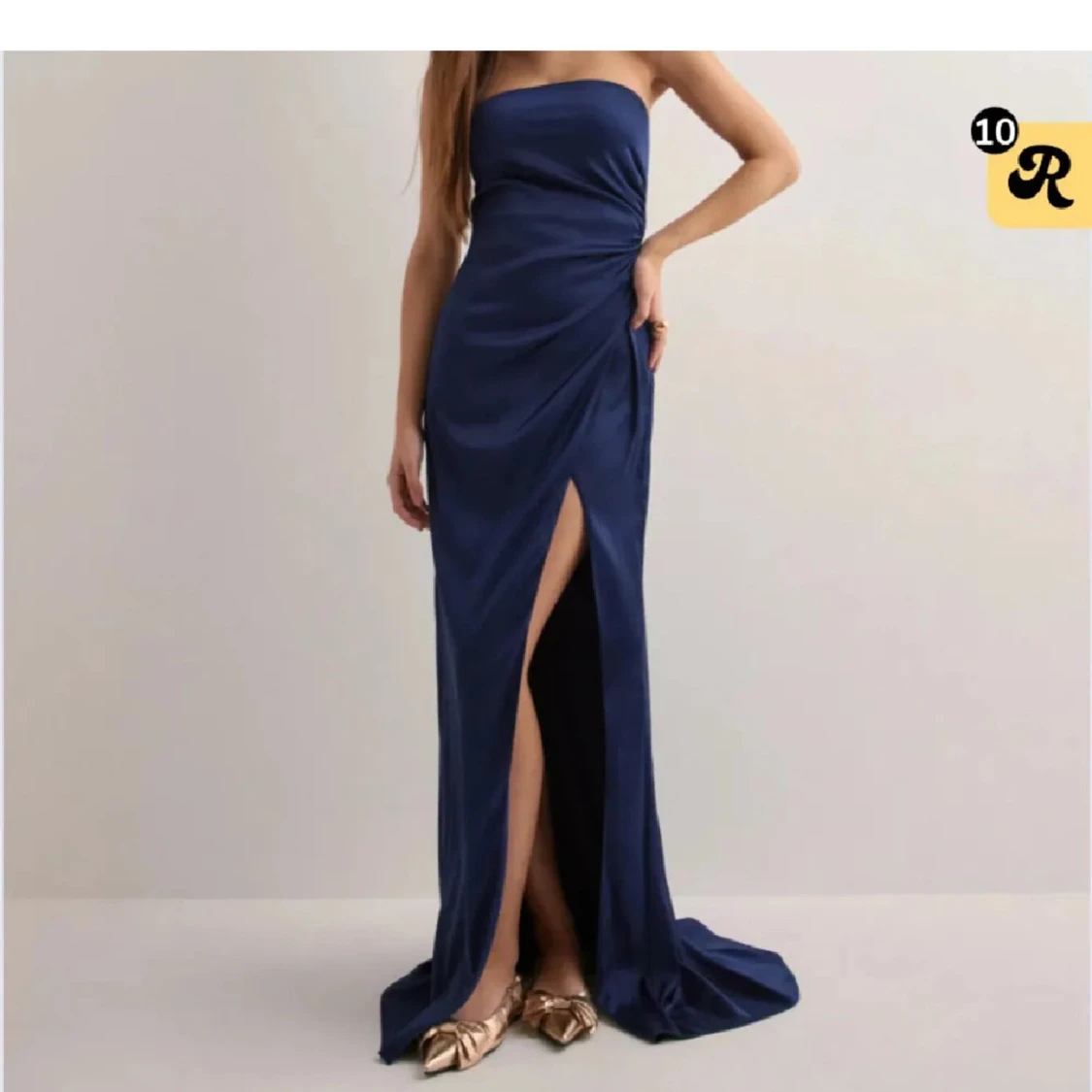 Mörk blå balklänning  - 2