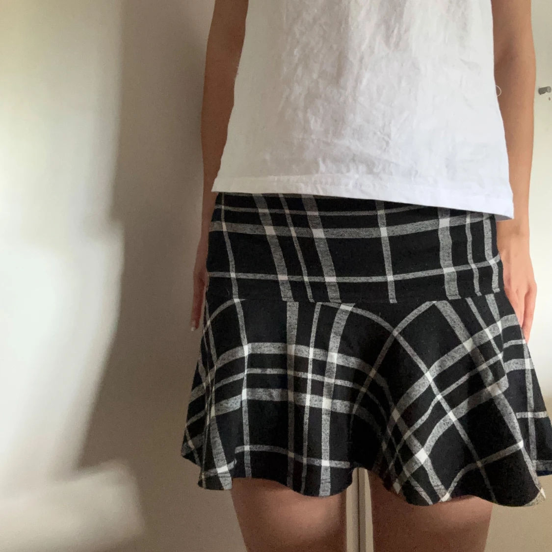 Rutig kjol från Cubus 