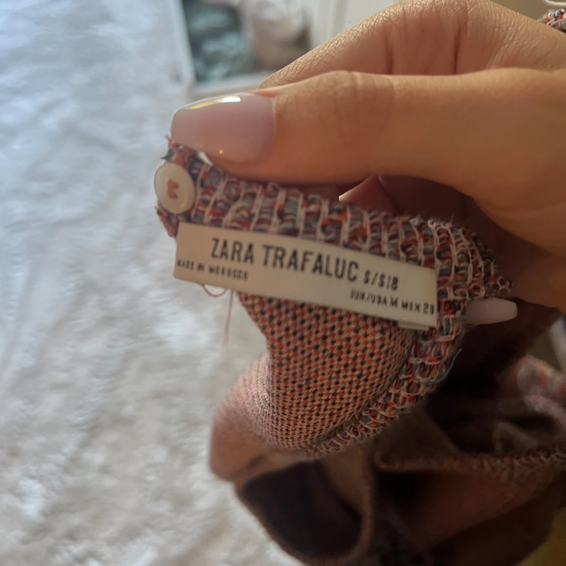 Stickad linnefärgad linnetopp - 4