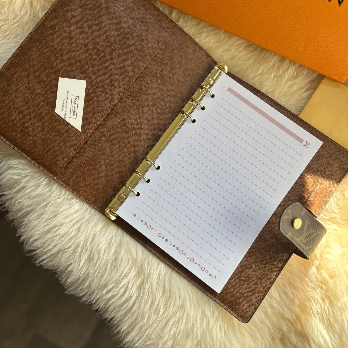 Large Ring Agenda Cover - 1