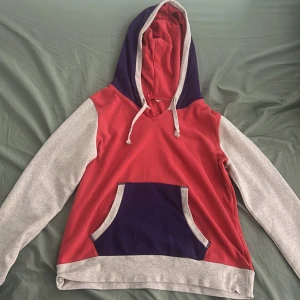 Multifärgad hoodie från H&M - Använd flitigt o kragen är lite trasig, men ser fortfarande snygg ut! 