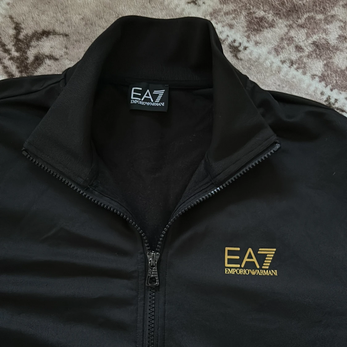 Svart track jacket från Emporio Armani EA7 - 1