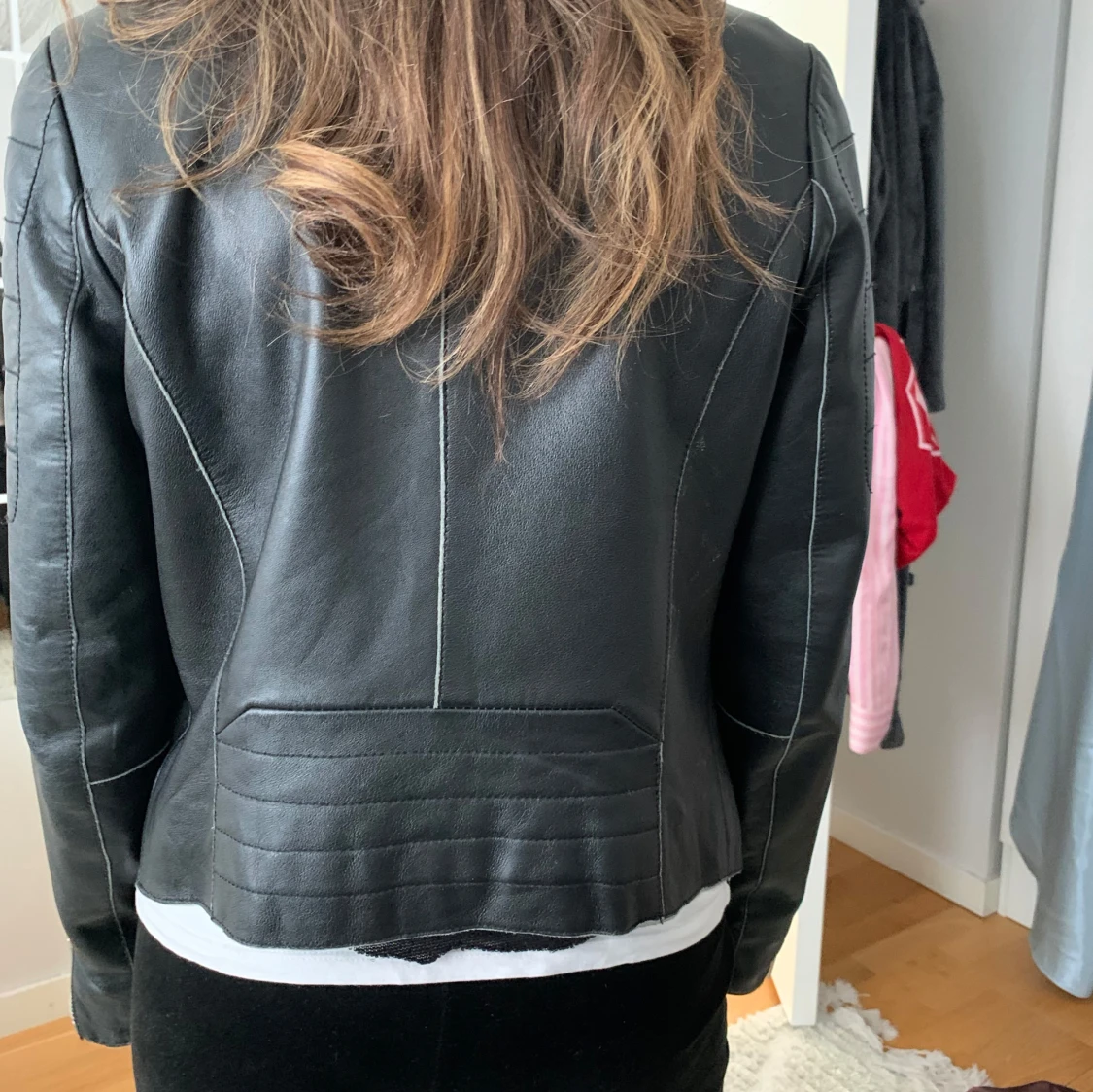 Svart skinnjacka från Jofama - 2