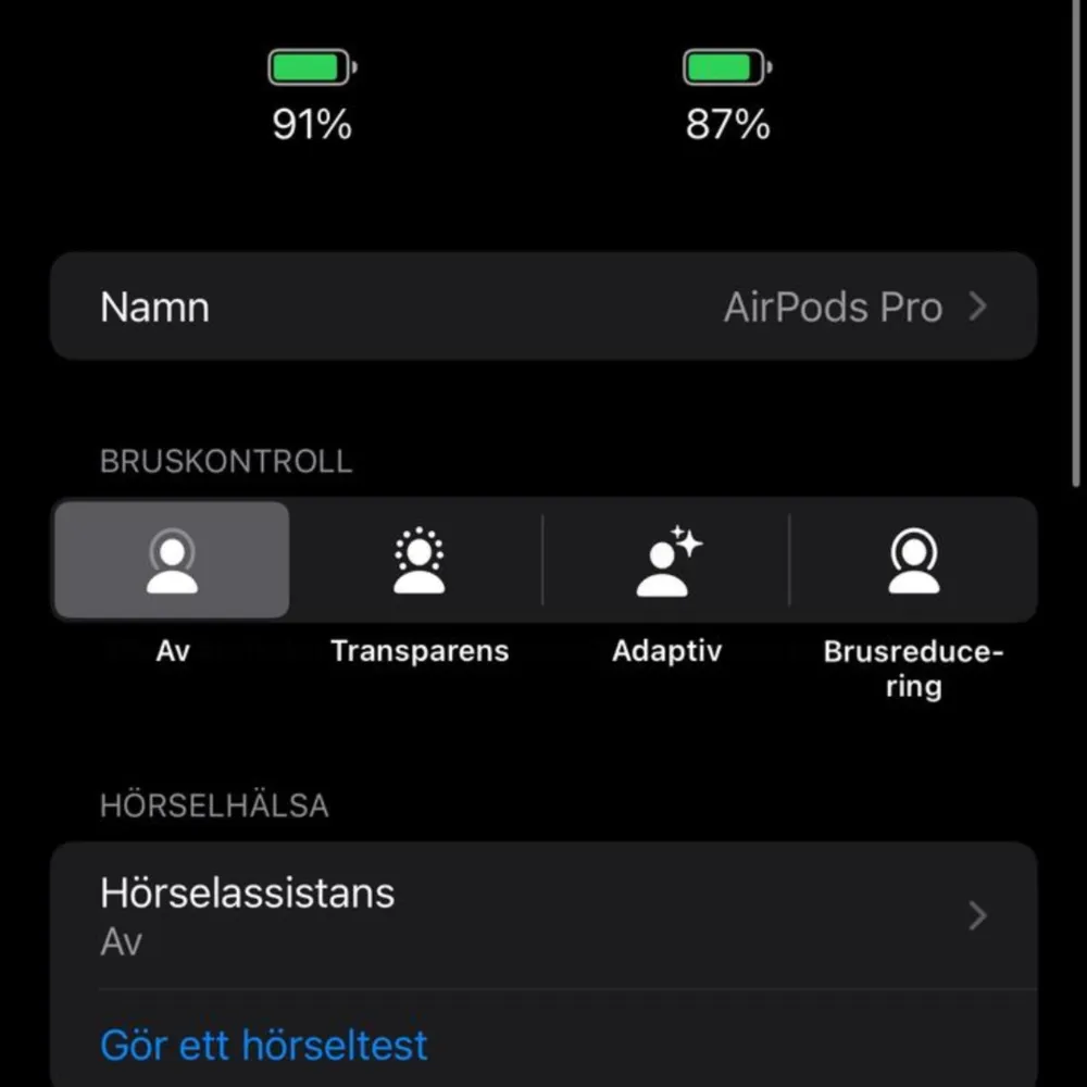 **AirPod Pro Gen 2 â Samma prestanda till ett oslagbart pris! đ§âš** đč **Fantastisk ljudkvalitet & aktiv brusreducering** för en uppslukande lyssningsupplevelse. đč **Perfekt passform & komfort** â designad för att sitta bekvĂ€mt hela dagen. đč **LĂ„ng batteritid** â upp till **6 timmar** pĂ„ en enda laddning. đ° **Ordinarie pris: 2299 kr â NU ENDAST 699 kr!** đ„ â
Samma prestanda & design som originalet â till en brĂ„kdel av priset! đ© **Skynda dig â lagret Ă€r begrĂ€nsat!** . Asusteet.