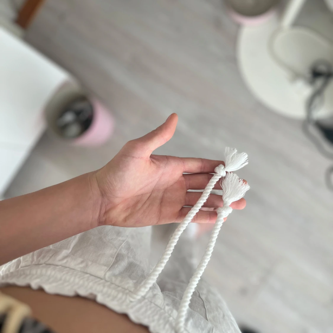 Vita linnebyxor  - 3