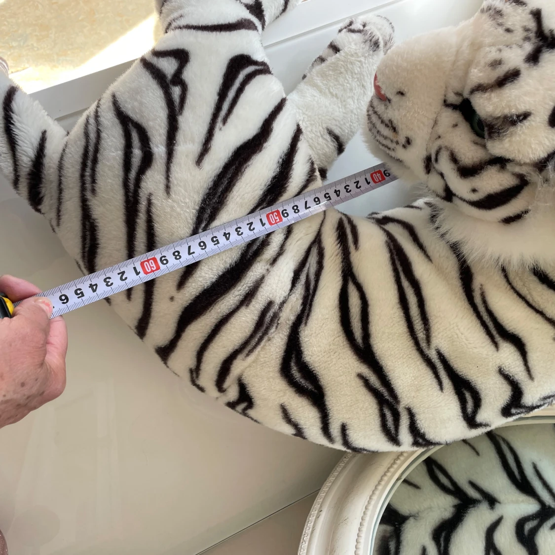 Vit tiger gosedjur - 3