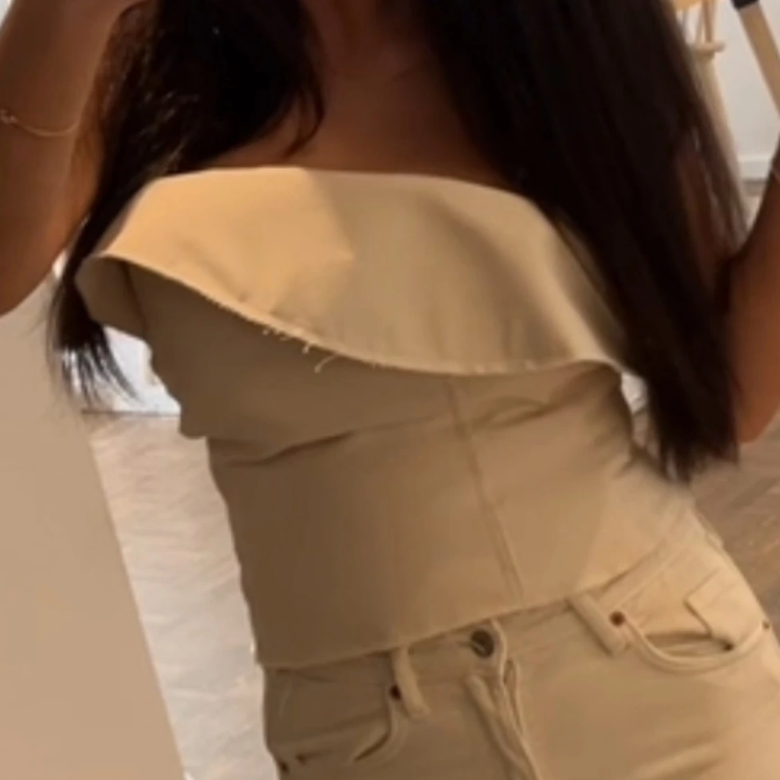 Jeans topp från zara - 1