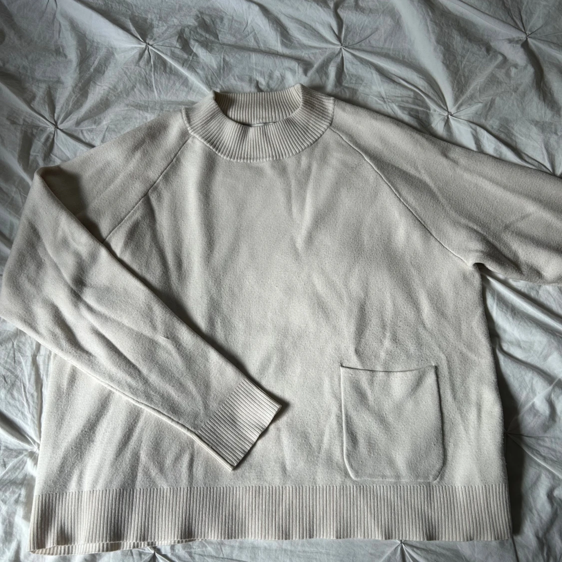 Vit stickad tröja Carin Wester