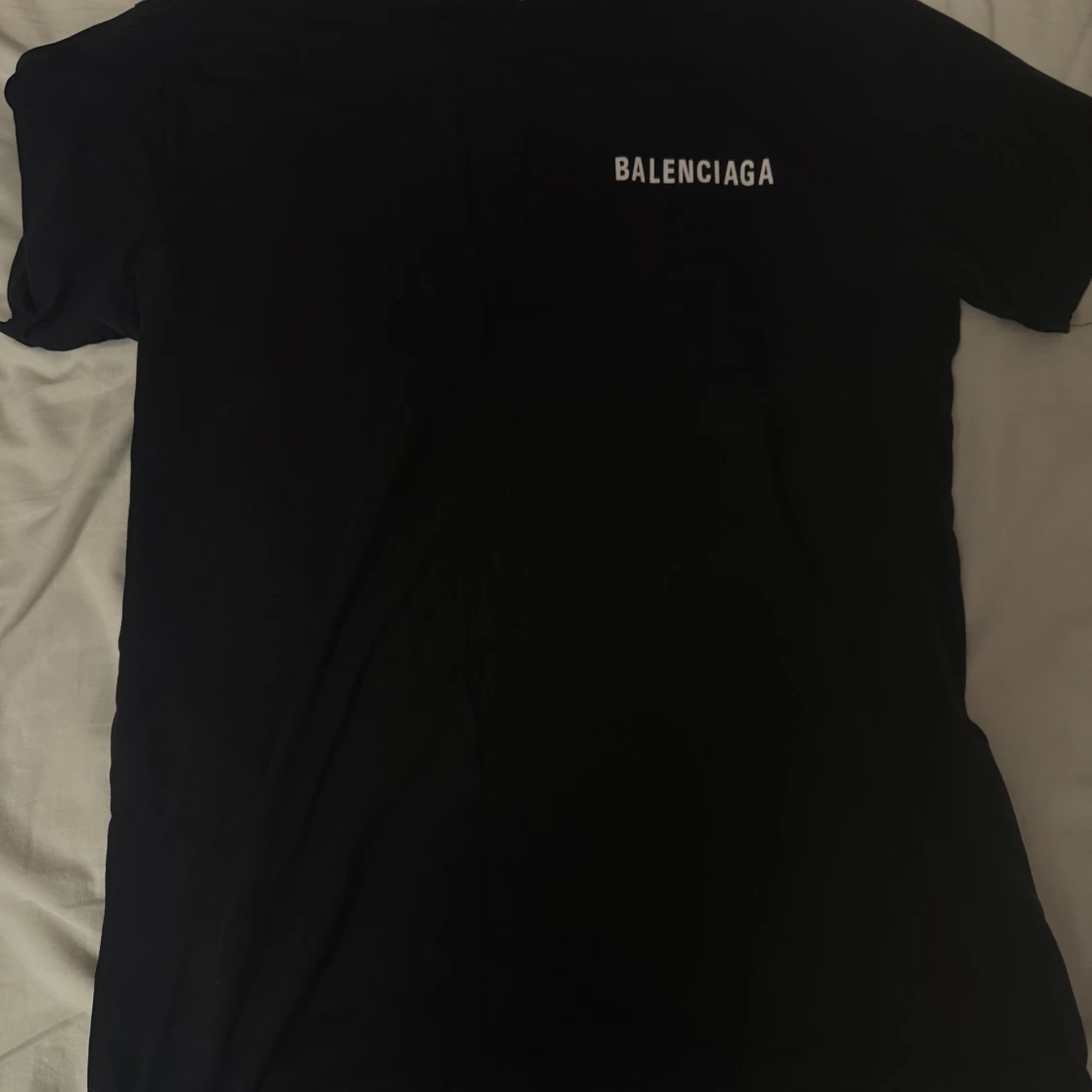 Svart t-shirt med tryck