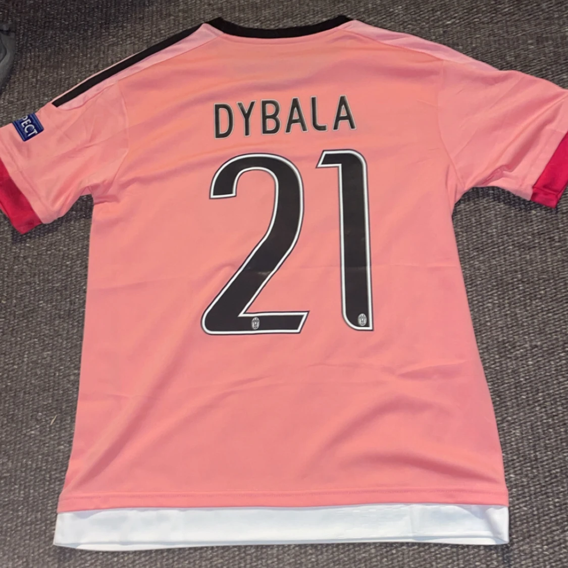 Juventus Dybala #21 rosa bortatröja - 1