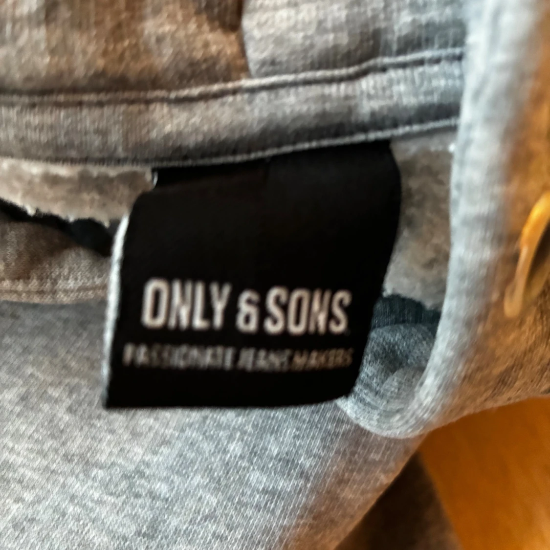 Grå hoodie med dragkedja Only & Sons - 3