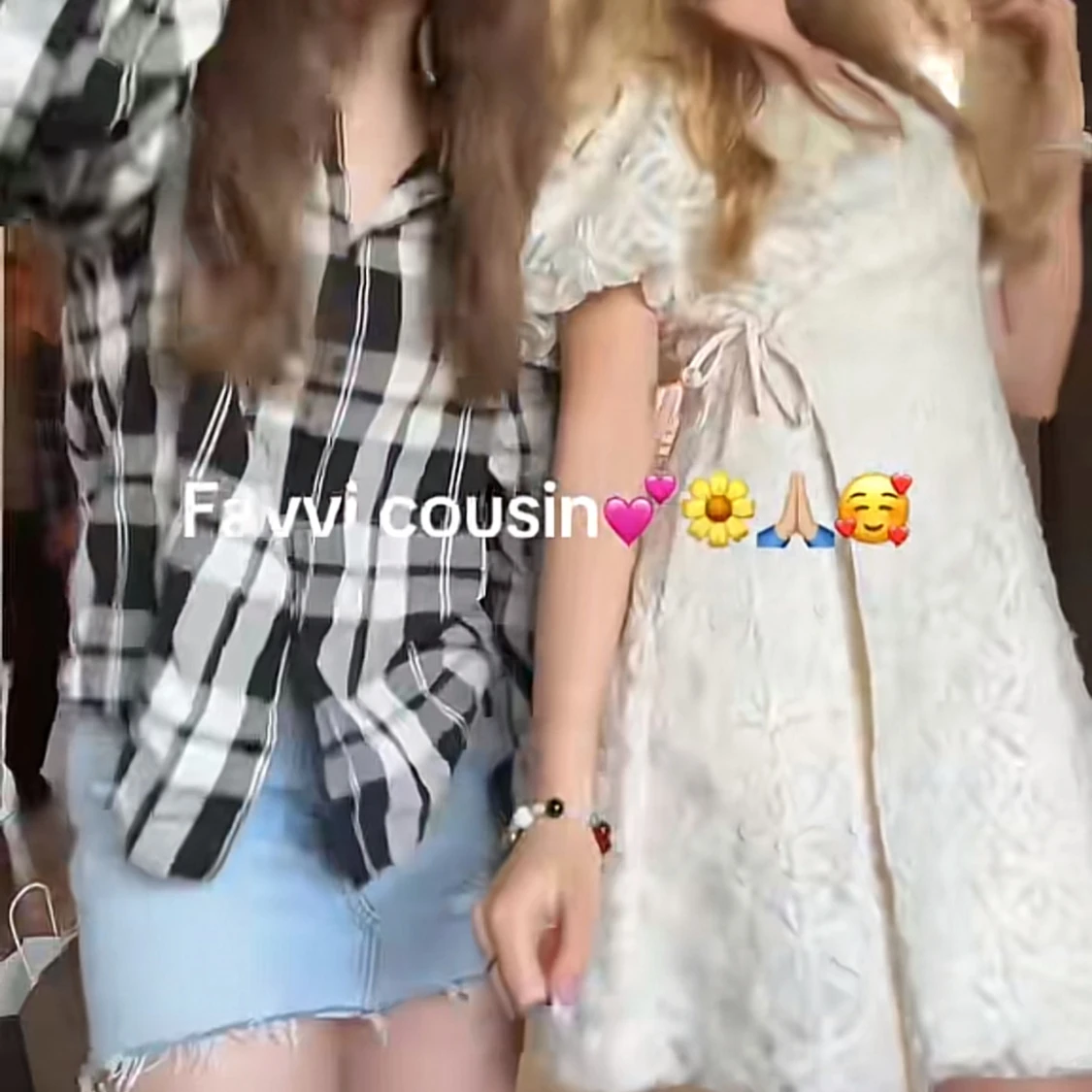 Vit blommig kortklänning Kappahl XS - 3