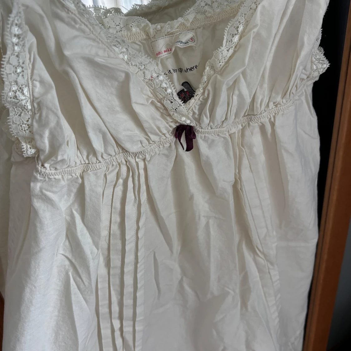 Vit spetsklänning Odd Molly - 4