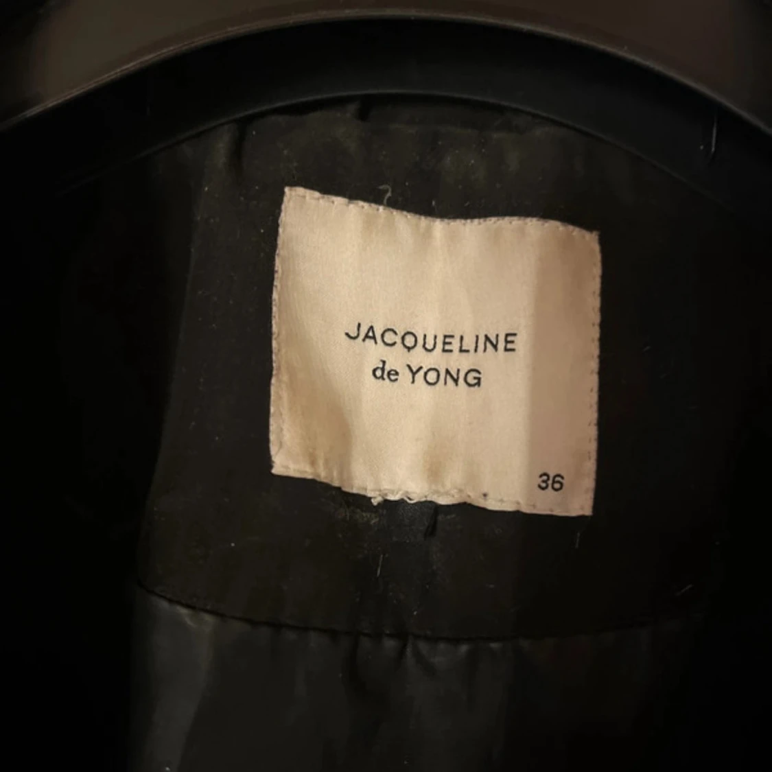 Svart bikerjacka från Jacqueline de Yong - 1