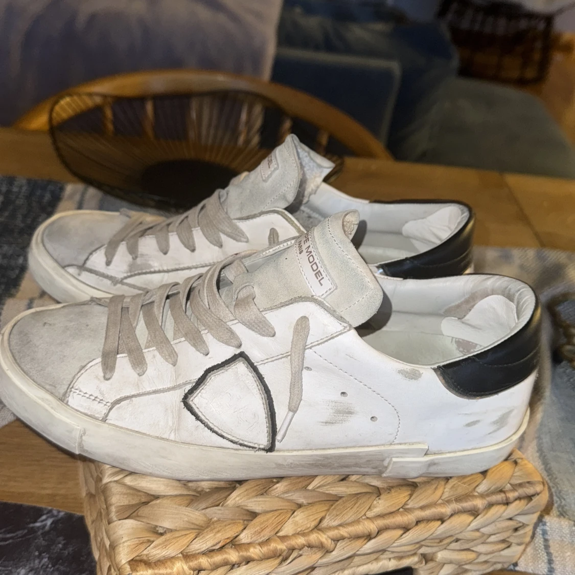 Philippe Model vita mocka skor - 2