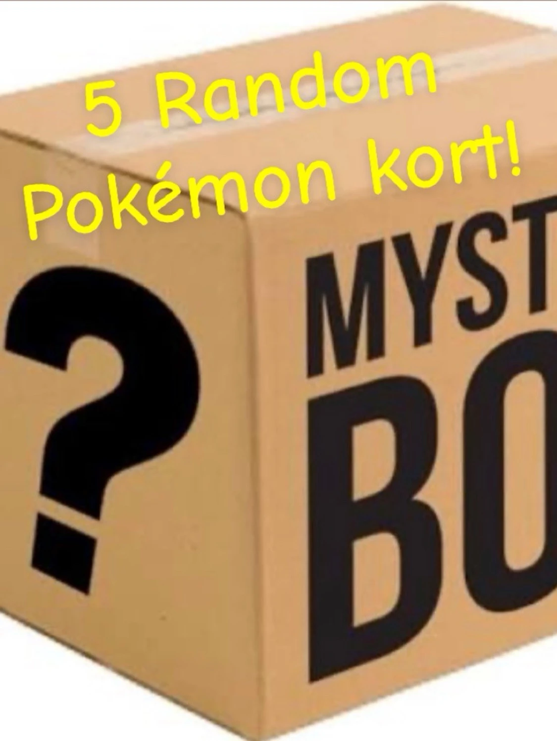 Pokémon Mystery box (5 kort)