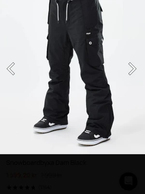 Svart Dope skidbyxa - Svarta Dope skidbyxor.