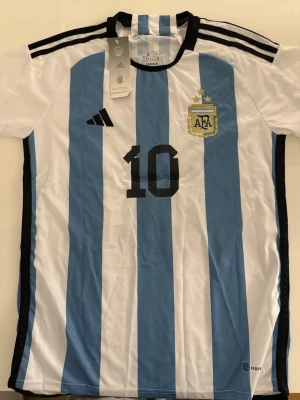 Messi Argentina Vm vinnar  tröja - Fotbollströjor i storlek M. Helt ny och oanvänd, med tag kvar. Detaljrik i inofficiell version. 