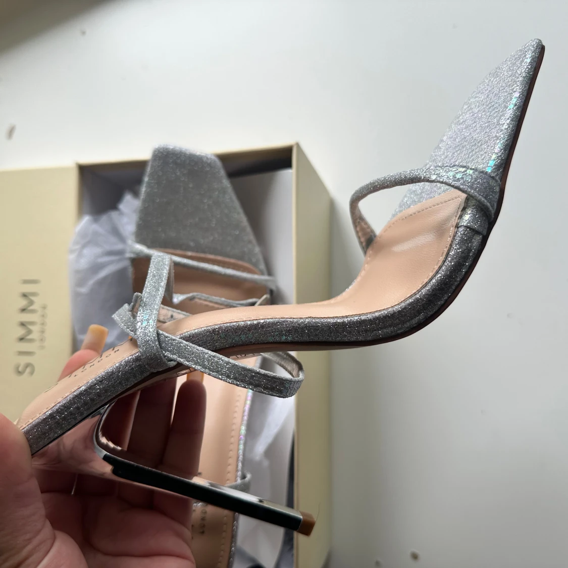 Silver klackskor  - 92