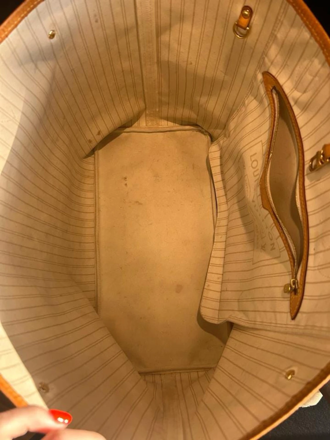 Louis Vuitton Damier Azur handväska - 6