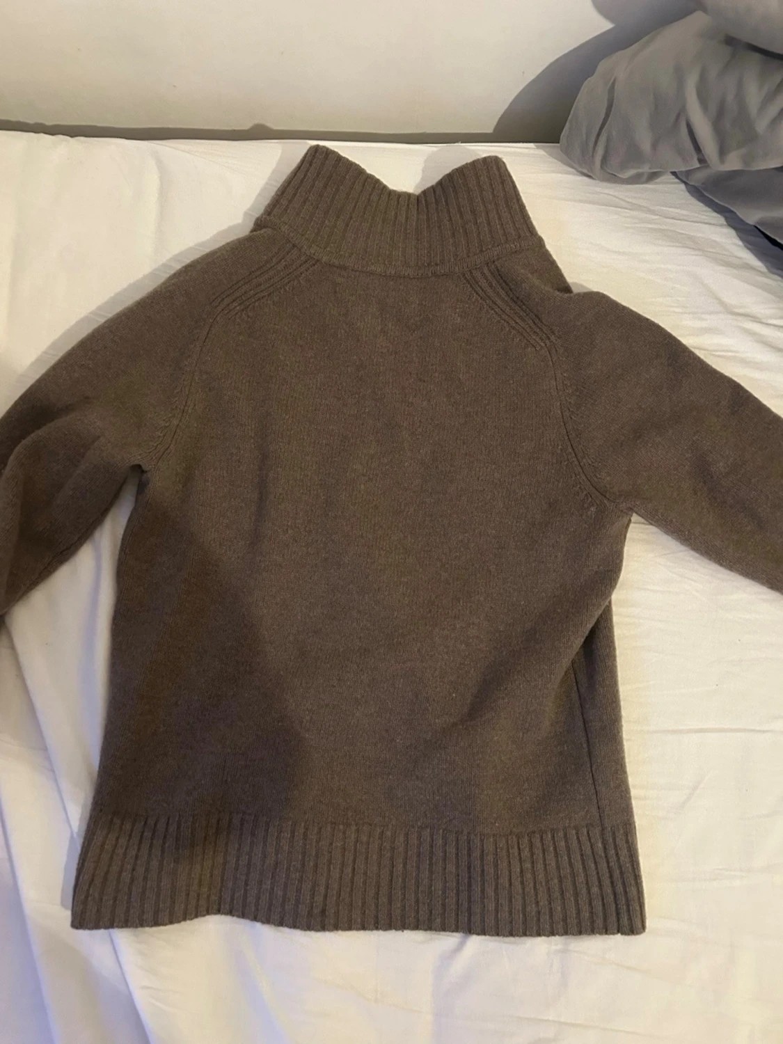 Brun stickad halvzip från A DAY’S MARCH - 1