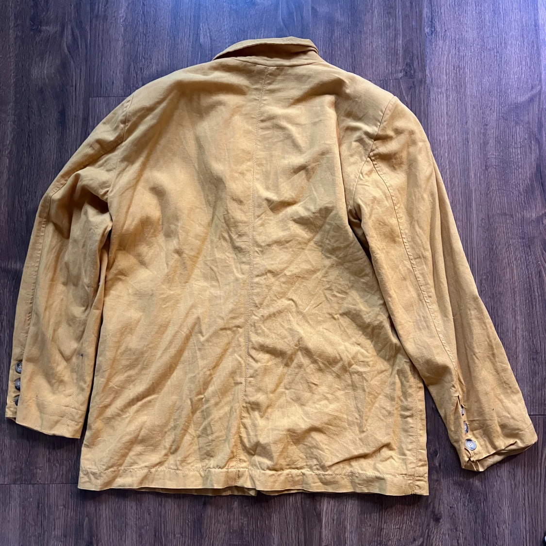 Senapsgul kavaj  - 4