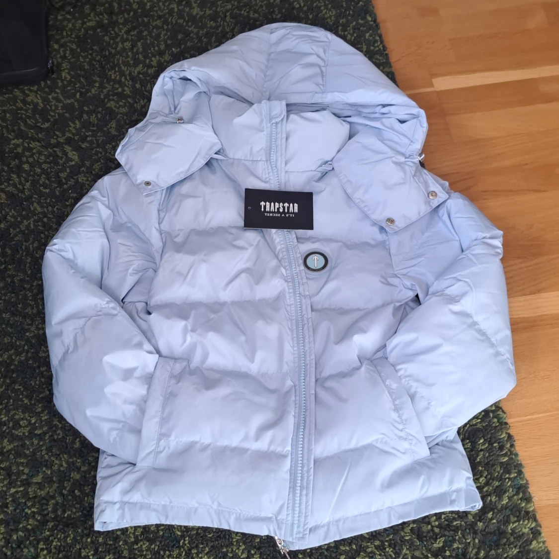 Ljusblå pufferjacka från Trapstar XS - 3