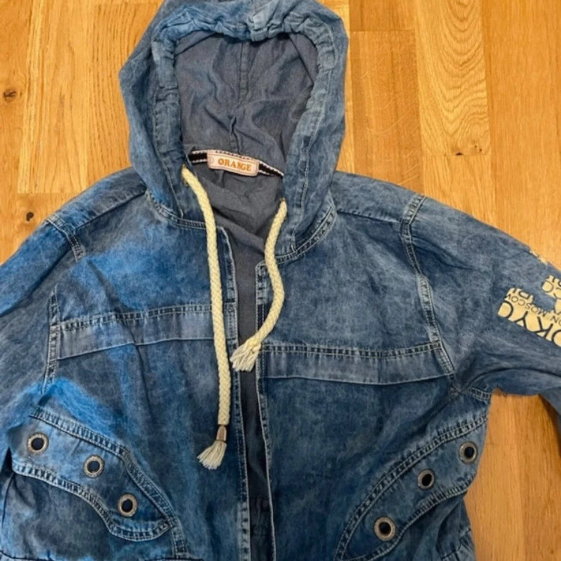 Blå parkajacka Tommy Hilfiger  - 3