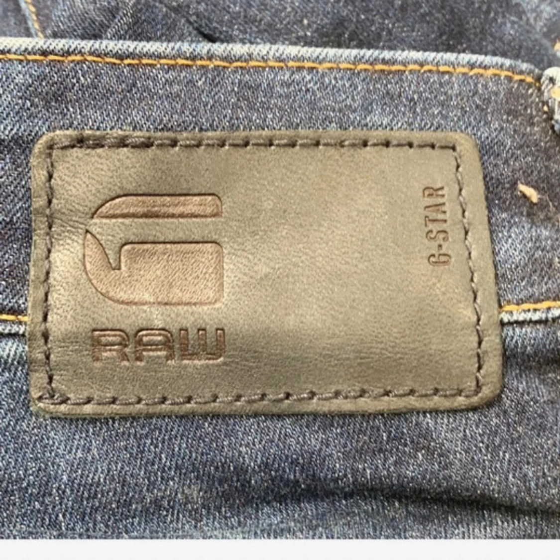 Mörkblå skinny jeans från G-Star RAW - 2