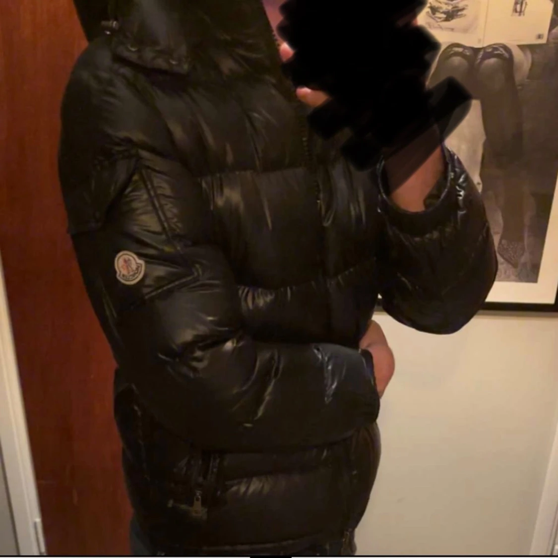 Moncler Maya svart  - 2