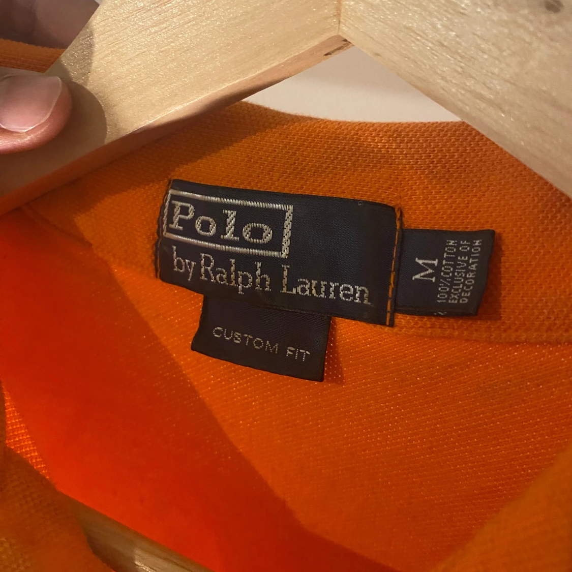 Orange pikétröja från Polo Ralph Lauren - 2