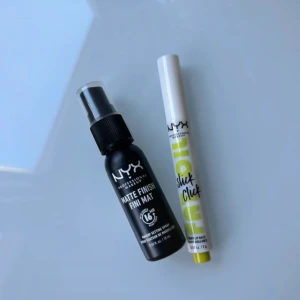 NYX kit - Sminkkit från nyx med en matt settingspray och slick click läppbalsam i färg 001. Helt nya