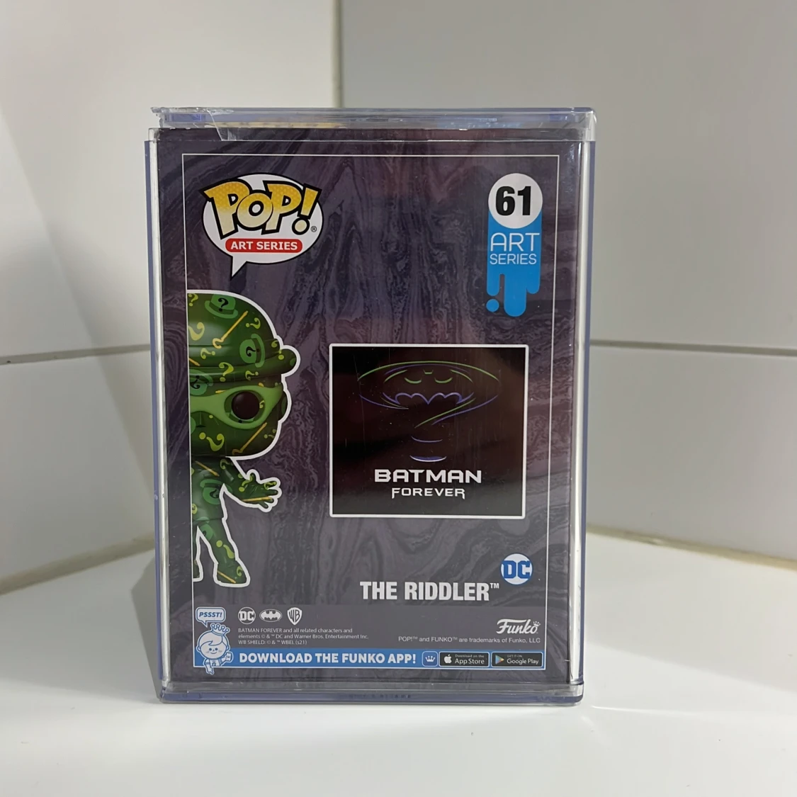 Funko Pop! Art Series The Riddler #61 (Batman Forever, Special Edition) - 4