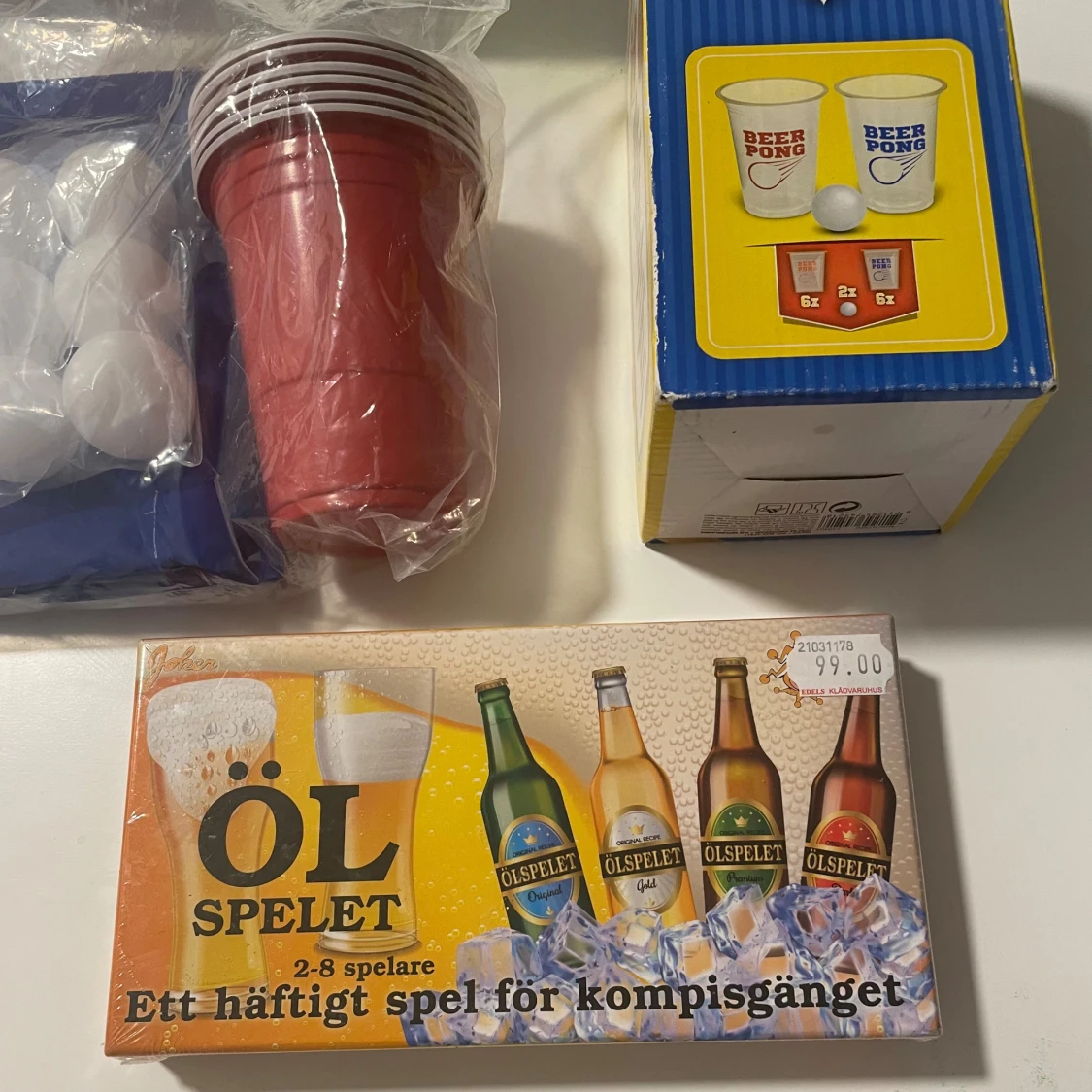 Beer Pong Set & Öl Spelet - 1