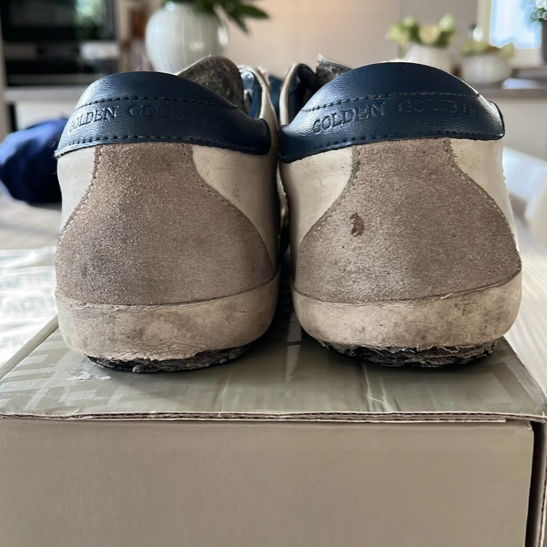 Golden Goose Superstar sneakers vit/grå - 1