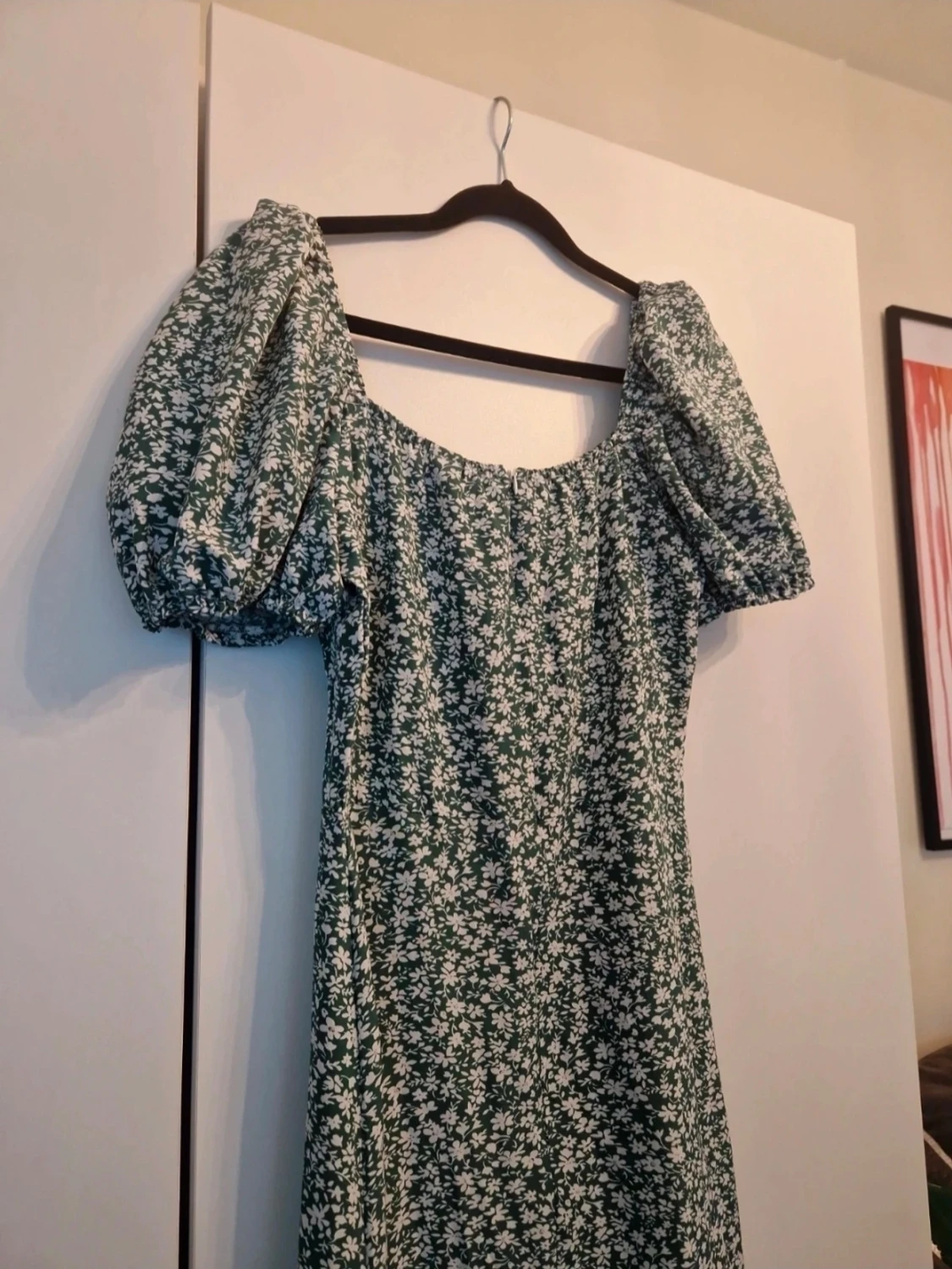 Blommig klänning  - 4