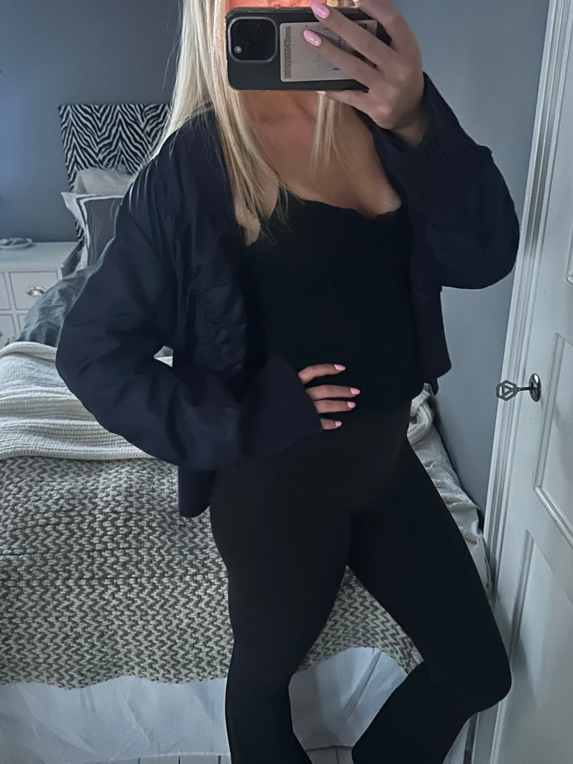 Mörkblå kofta  - 2