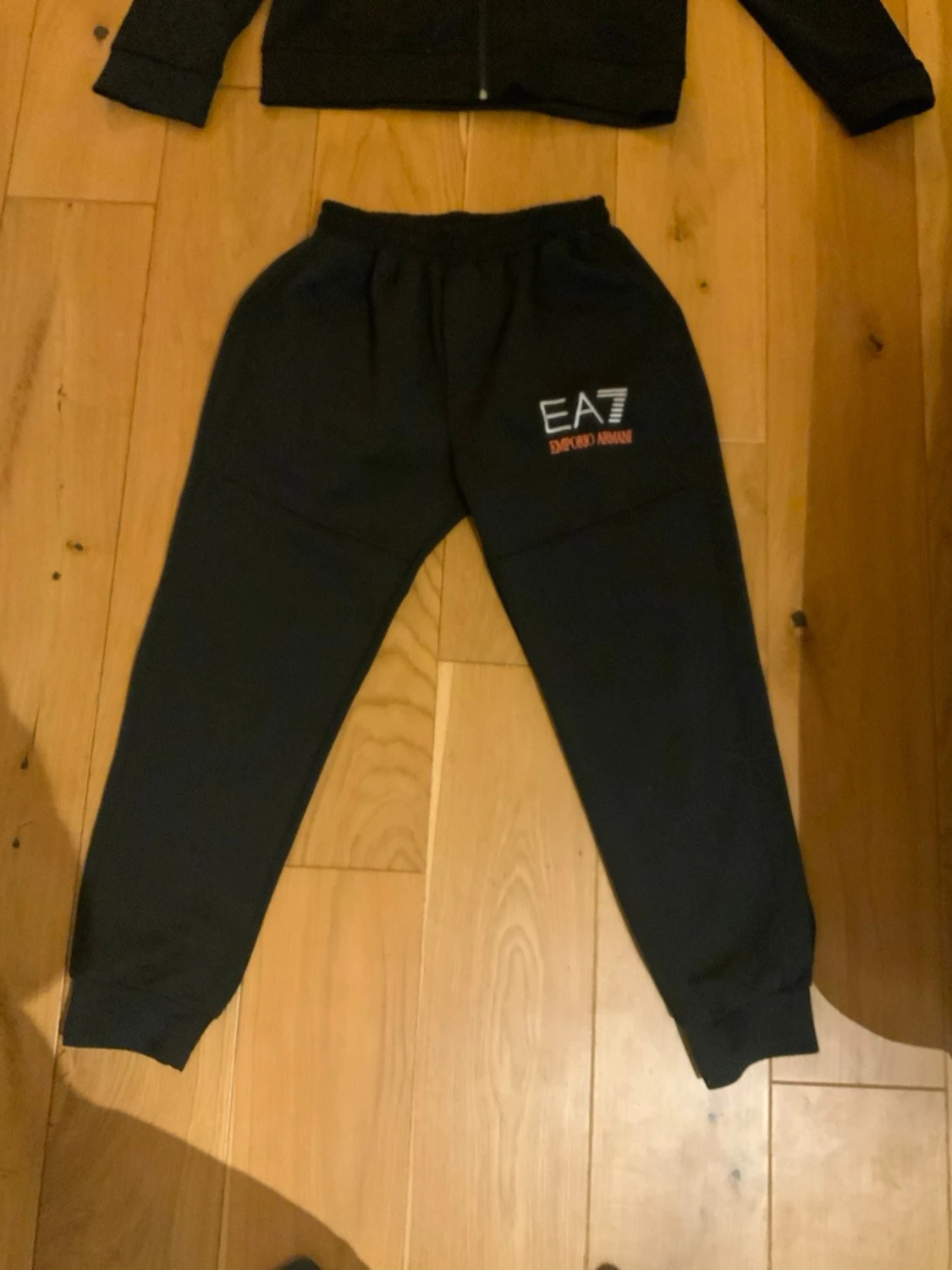 Svart EA7 Emporio Armani mjukisdress - 1